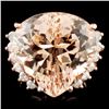 Image 1 : 14K Gold 20.17ct Morganite & 0.49ctw Diamond Ring