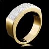 Image 1 : 18K Gold 1.48ctw Diamond Ring