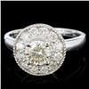 Image 1 : 14K Gold 1.00ctw Diamond Ring