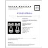 Image 3 : 18K White Gold 1.28ct Diamond Earring