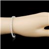 Image 3 : 14K Gold 3.78ctw Diamond Bracelet