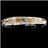 Image 2 : 14K Gold 1.32ctw Diamond Bracelet