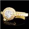 Image 2 : 18K Gold 1.15ctw Diamond Ring