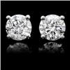 14k White Gold 1.60ct Diamond Earrings
