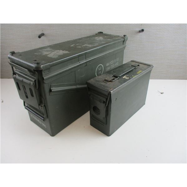 METAL AMMO TINS