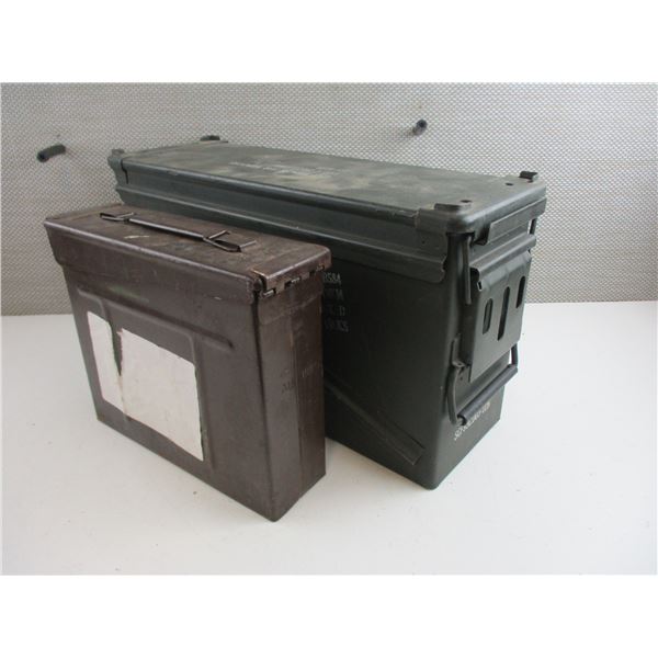 METAL AMMO TINS