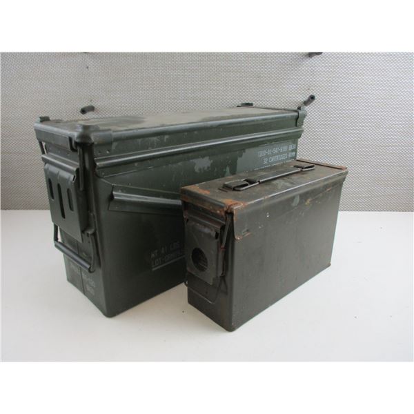 METAL AMMO TINS