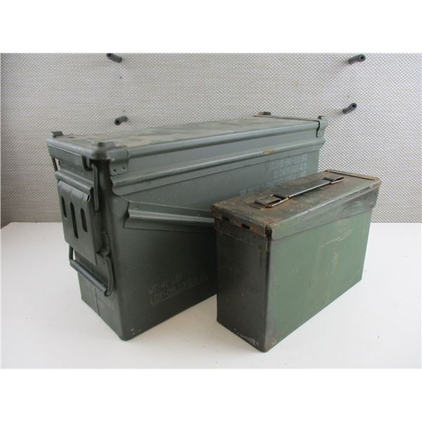 METAL AMMO TINS