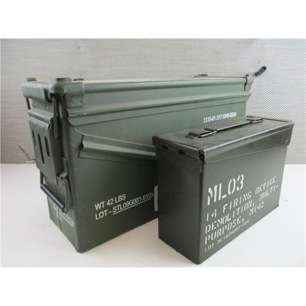 METAL AMMO TINS