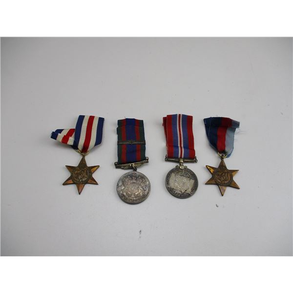 WWII CANADIAN MEDAL LOT