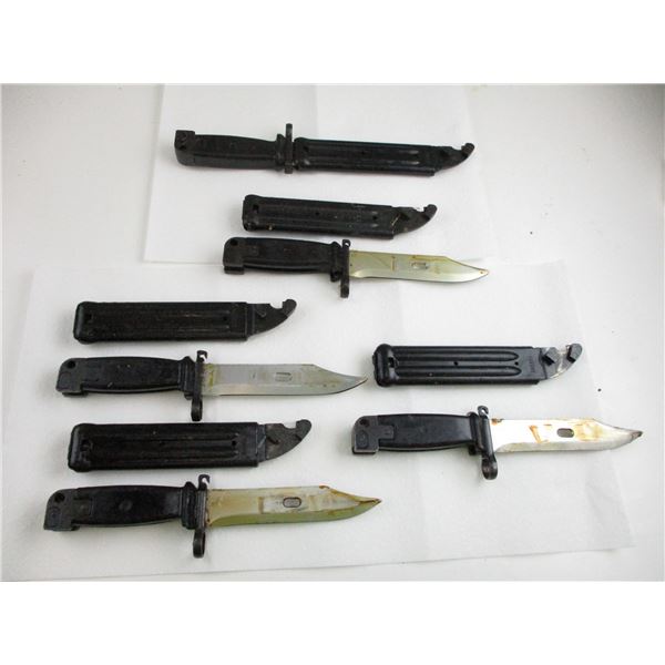 YUGOSLAVIAN AKM TYPE II BAYONET LOT