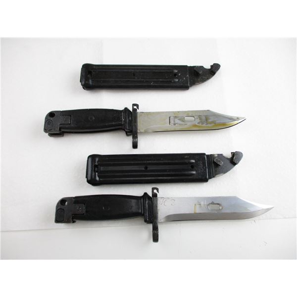 YUGOSLAVIAN AKM TYPE II BAYONET LOT