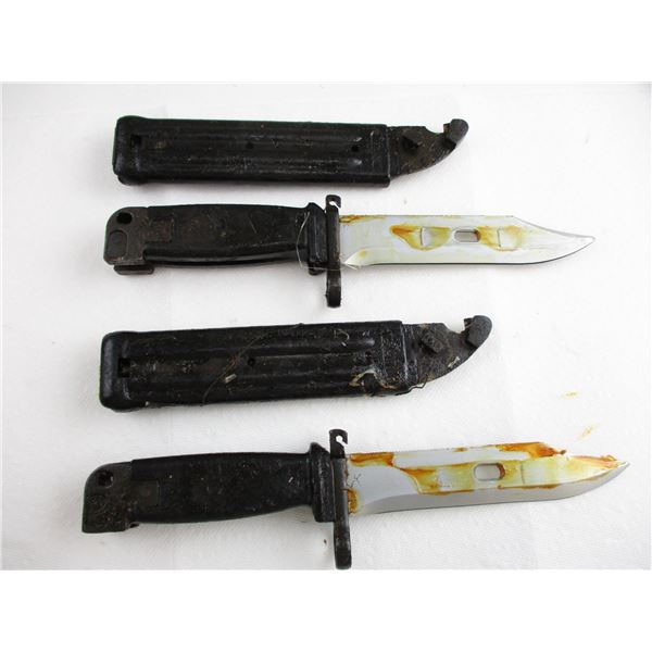 YUGOSLAVIAN AKM TYPE II BAYONET LOT