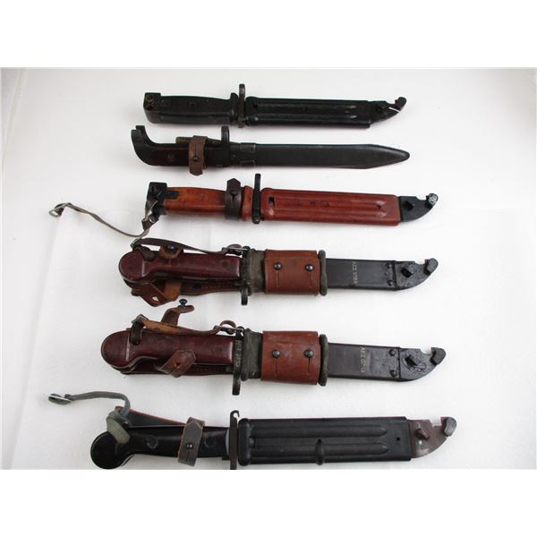 COM BLOC AK/AKM BAYONET LOT