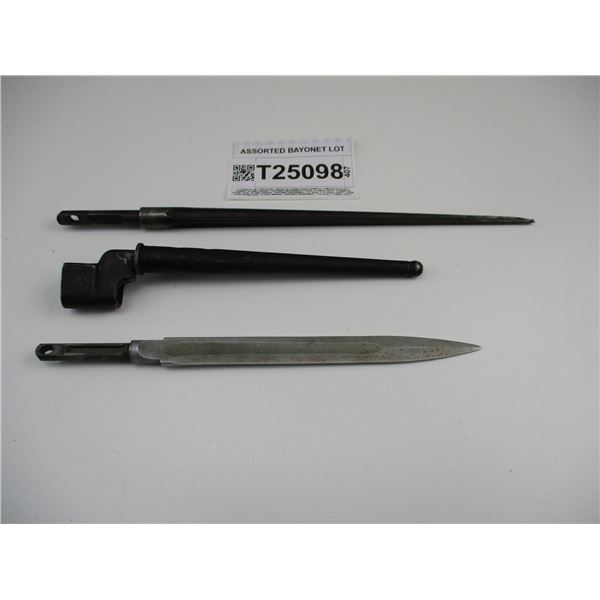 ASSORTED BAYONET LOT