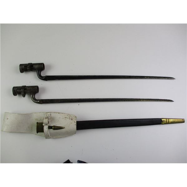 BRITISH PATTERN 1853 BAYONETS LOT