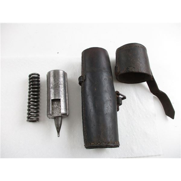 WWI ARTILLERY FIRING PIN WITH CASE