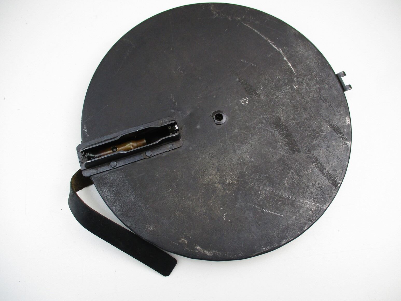 RUSSIAN DP-27 MACHINE GUN CANVAS MAGAZINE BAG WITH 3 PAN MAGAZINES ...