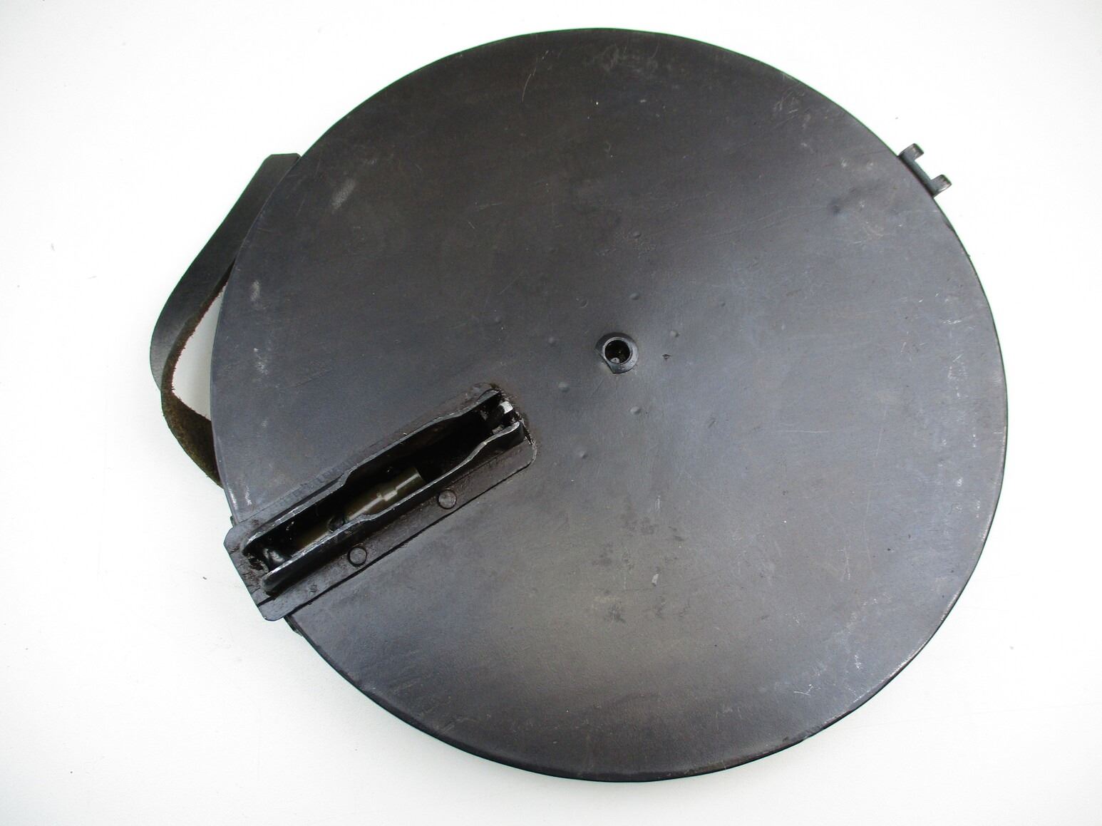 RUSSIAN DP-27 MACHINE GUN CANVAS MAGAZINE BAG WITH 3 PAN MAGAZINES