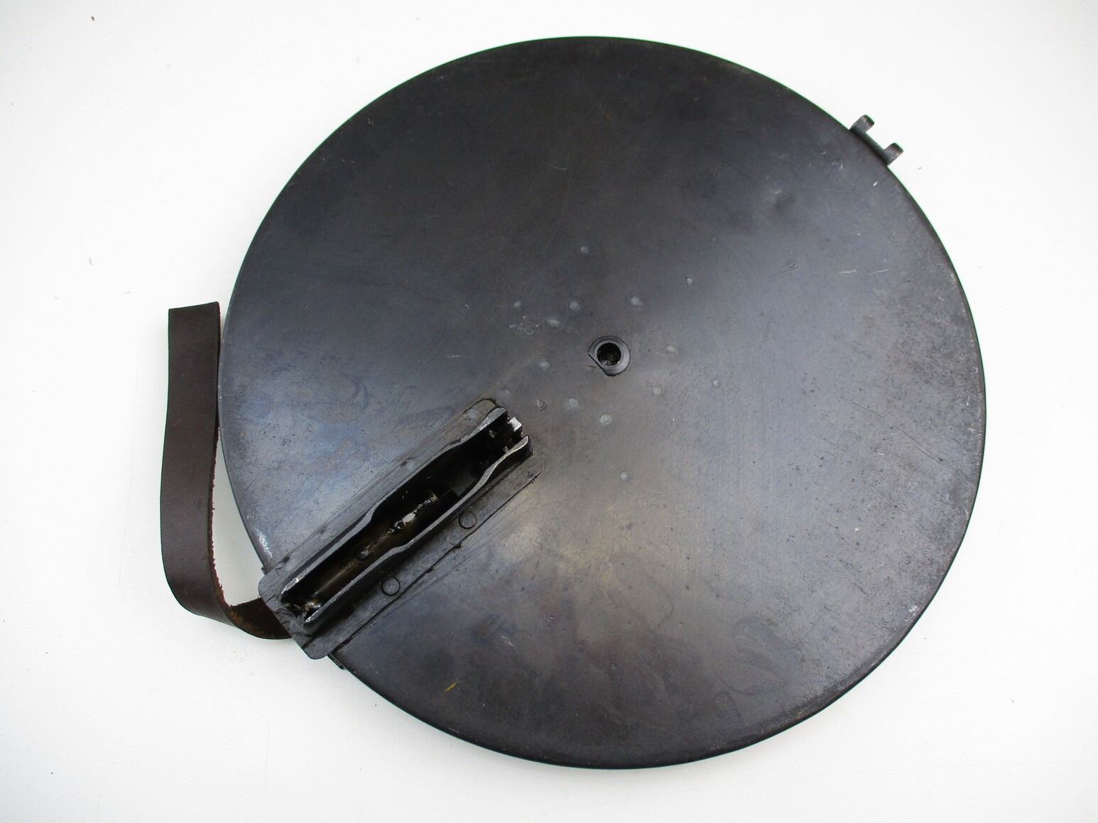 RUSSIAN DP-27 MACHINE GUN CANVAS MAGAZINE BAG WITH 3 PAN MAGAZINES