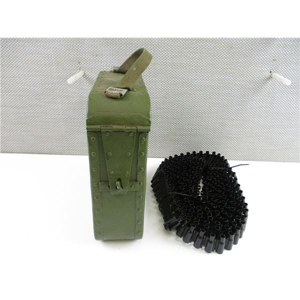 RUSSIAN MAXIM AMMO CAN AND MG BELT