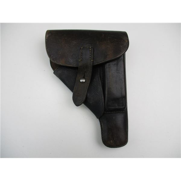 LEATHER HOLSTER WITH SAUER MAG