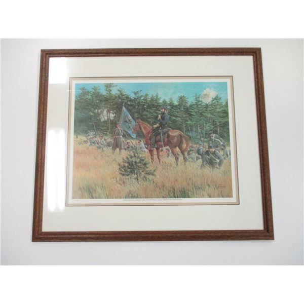 STONEWALL JACKSON FRAMED PAINTING