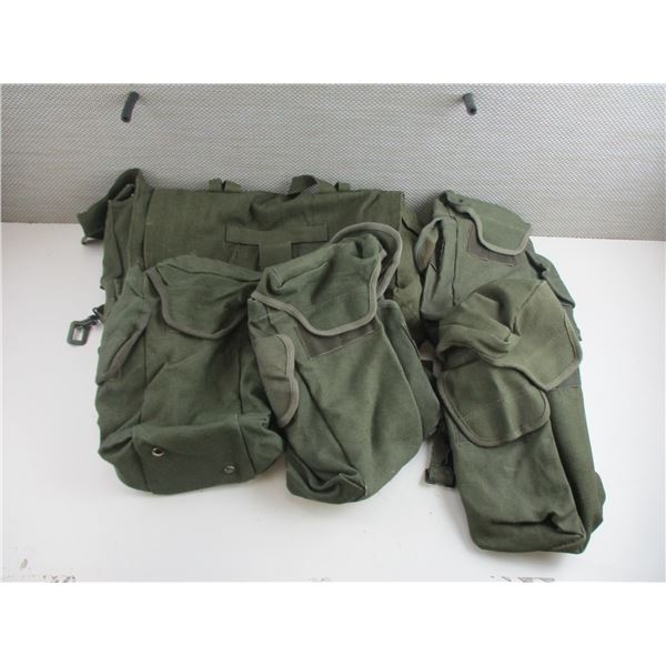 MILITARY POUCHES LOT ETC