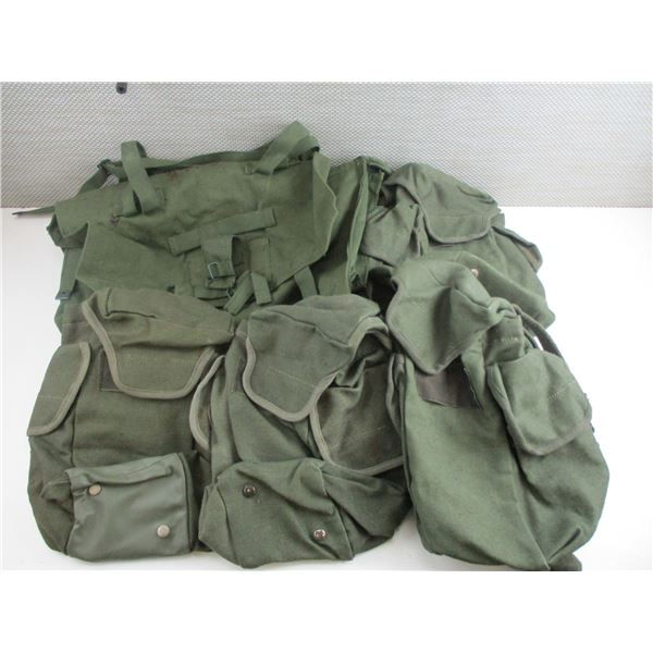 MILITARY POUCHES LOT ETC