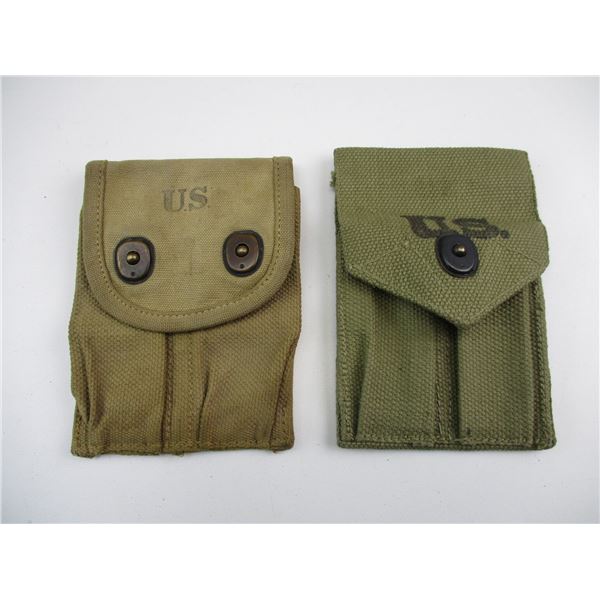 U.S. MILITARY WWI/WWII POUCH LOT