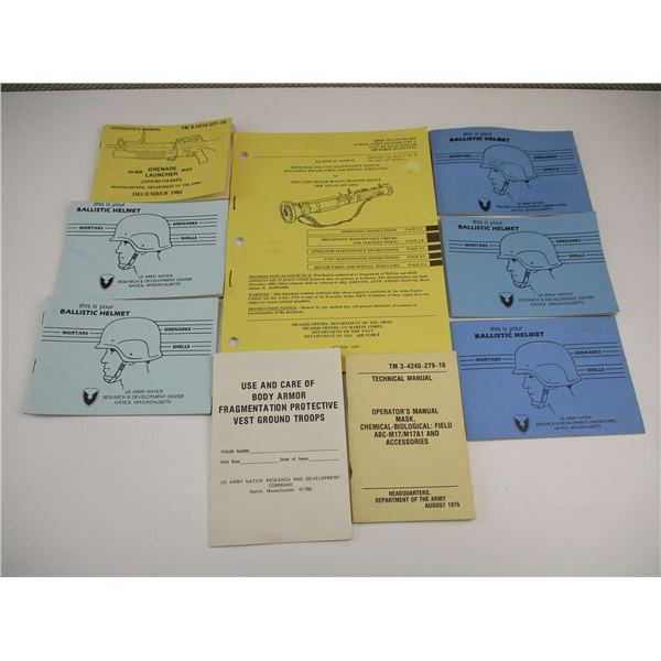 ASSORTED MILITARY MANUALS