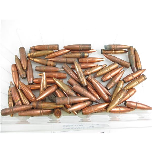 ASSORTED .50 CAL BULLETS LOT