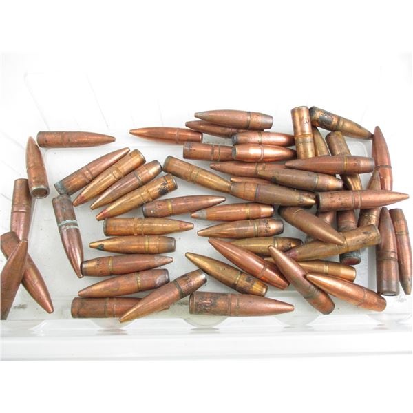 ASSORTED .50 CAL BULLETS LOT
