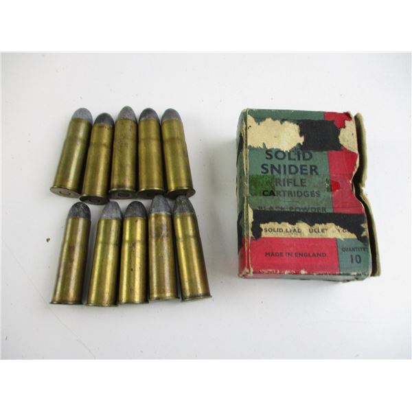 KYNOCH .577 SNIDER COLLECTIBLE AMMO