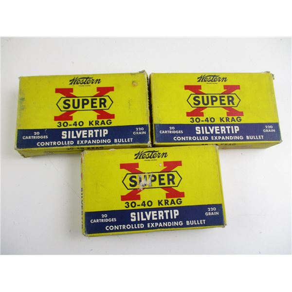 WINCHESTER SUPER-X 30-40 KRAG AMMO