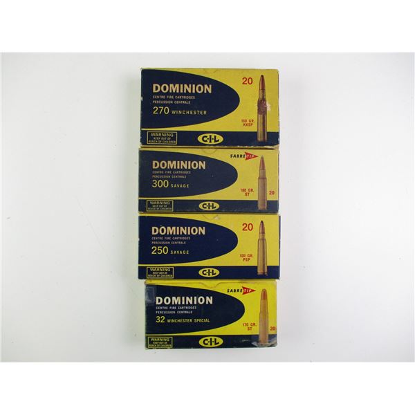 ASSORTED COLLECTIBLE AMMO LOT