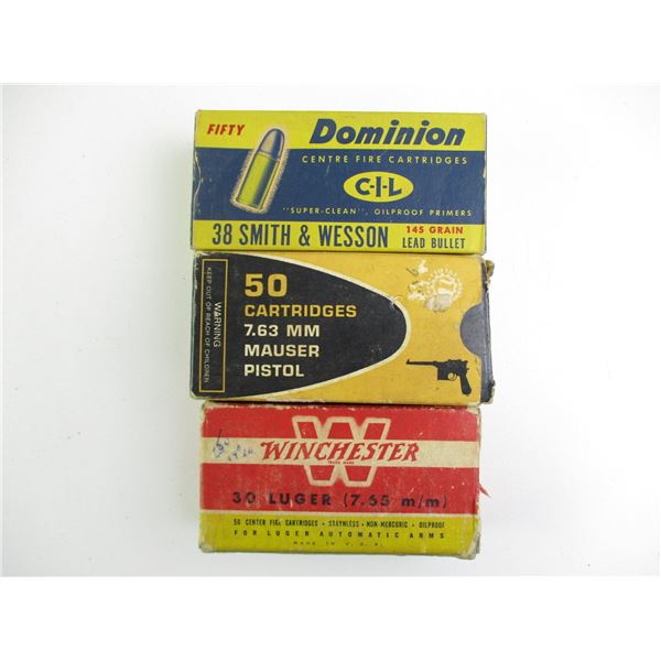 ASSORTED COLLECTIBLE AMMO LOT