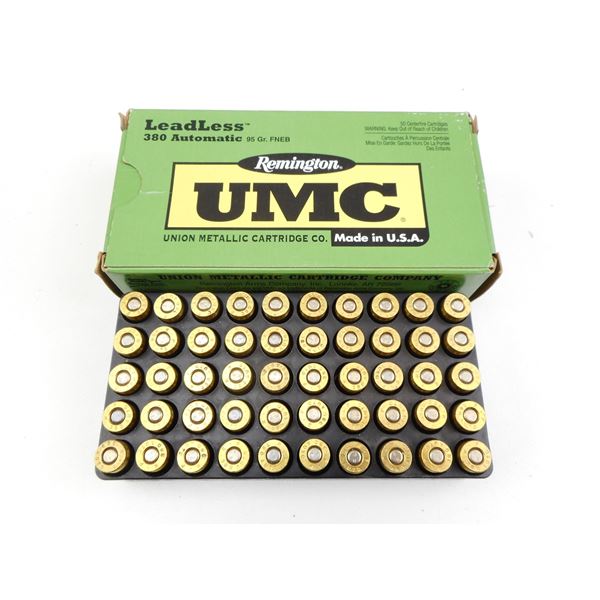REMINGTON UMC .380 AUTO AMMO