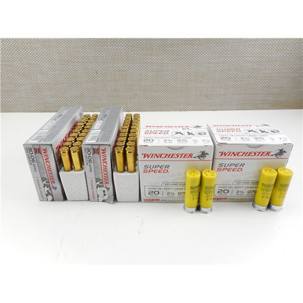 ASSORTED SHOTSHELL AND BRASS CASE LOT