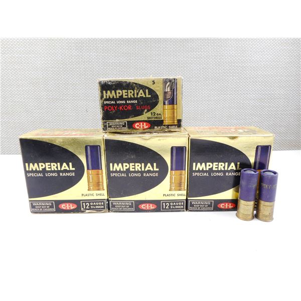 ASSORTED IMPERIAL 12 GA SHOTSHELLS