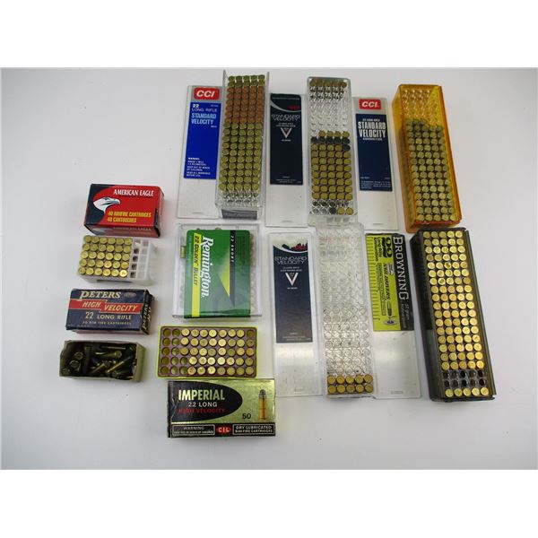 ASSORTED .22 AMMO