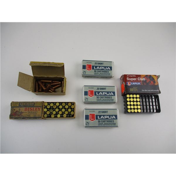 ASSORTED .22 AMMO LOT