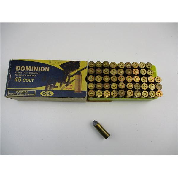 DOMINION .45 COLT AMMO