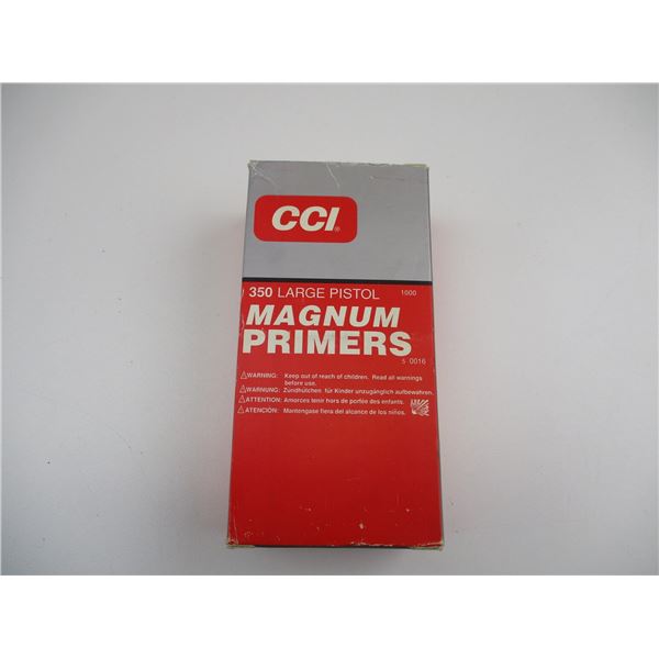 CCI 350 LARGE PISTOL MAGNUM PRIMERS