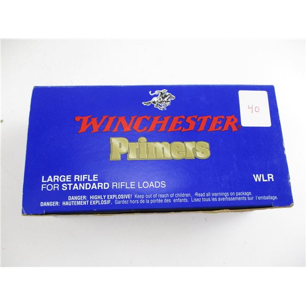 WINCHESTER LARGE RIFLE PRIMERS