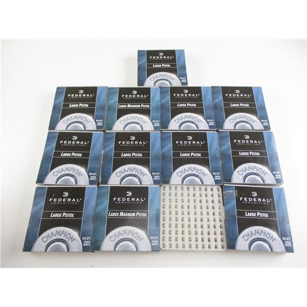 FEDERAL LARGE PISTOL PRIMERS