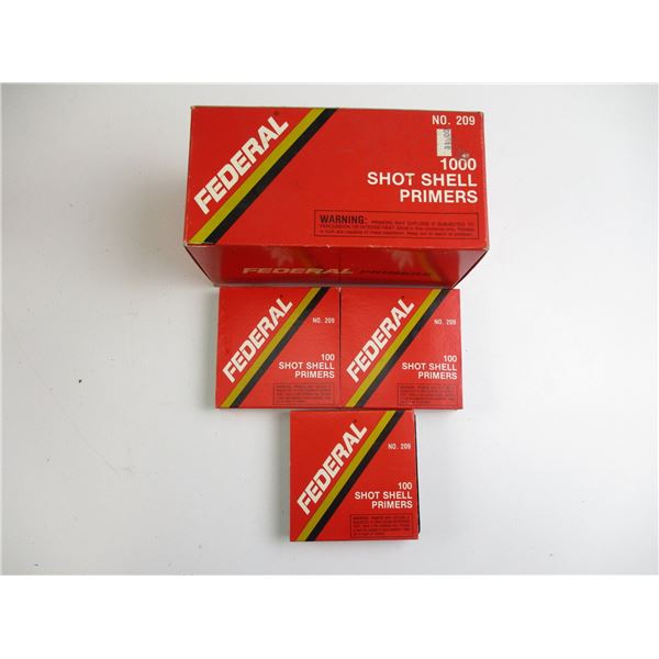 FEDERAL SHOT SHELL PRIMERS
