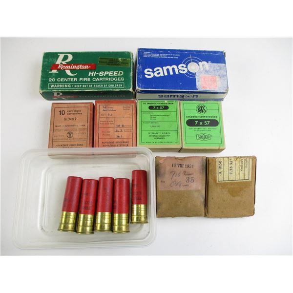 ASSORTED AMMO LOT