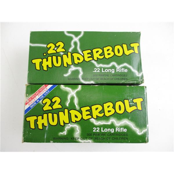 REMINGTON .22 LR THUNDERBOLT AMMO
