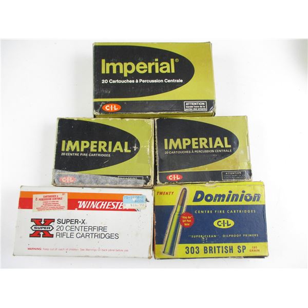 ASSORTED RIFLE AMMO LOT